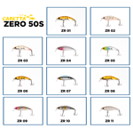 Maket Yemler Caretta Zero 50S 5 cm 4.5 g Maket Yem
