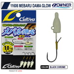 Jig Head ve Zokalar Cultiva 11606 Mebaru Dama Glow Lrf Jighead