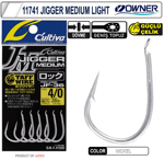 Tekli İğneler Cultiva 11741 Jigger Medium Light - 2/0