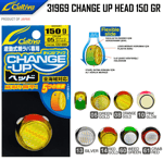 Jig Head ve Zokalar Cultiva 31969 Change Up Head 150gr - 14 RED GOLD