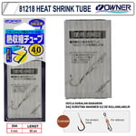 Cultiva 81218 Heat Shrink Tube Düğüm Koruyucu (Isıyla Daralan Makaron) Boncuk ve Stoperler