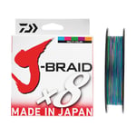 İp Misinalar Daiwa JBraid 8B 300 M Multicolor İp Misina