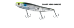 Maket Yemler DAIWA MORETHAN MONSTER SLIDER LASER IMPACT 135F MAKET YEM  - CHART HEAD INAKKO