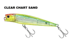 Maket Yemler DAIWA MORETHAN SALT PENCIL LASER IMPACT 110F - CLEAR CHART SAND