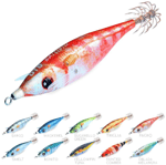 Kalamar Zokaları DTD Ballistic Real Fish 3.0 90mm 14.5gr Kalamar Zokası  - PAINTED COMBER