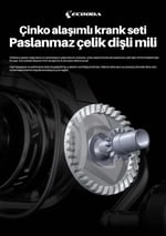 Tekne ve Jig Makineleri Ecooda Black Hawk III 4000 Olta Makinesi