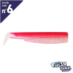 Fiiish BM200/6 BM361 2X-Gövde Rose Fluo Silikon Yem Silikon Yemler