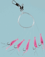 Hazır TakımlarFladen Living Shrimp Mezgit 5 Köstek Hazır Takım - PINK NO:4