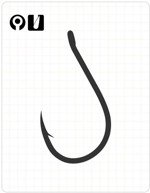 FUDO 1101 CHINU W/RING BLACK NİKEL İĞNE - # 1 Tekli İğneler