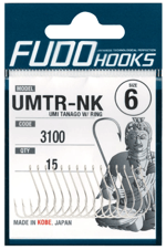 FUDO 3101 UMI TANAGO W/RING BLACK NIKEL 16P - # 12 Tekli İğneler