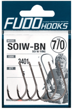Fudo 3401 Soi Black Nikel İğne Tekli İğneler