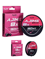 İp Misinalar Fujin Ajime Braid 8x 150mt Pink İp - 0.2PE 0.08MM