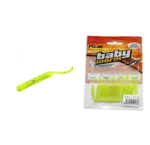Silikon Yemler Fujin Baby Worm 5,2cm Floating LRF Silikonu - PURPLE GLOW