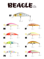 Maket Yemler Fujin Beagle 6cm 6.5gr Maket Balık - 187 SAKURA SHRIMP