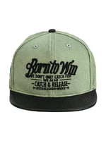 Balıkçı Giyim Fujin BTW Leather Visor Şapka Light Green