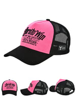 Balıkçı Giyim Fujin BTW Trucker Şapka Black Fuchsia
