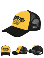 Balıkçı Giyim Fujin BTW Trucker Şapka Black Yellow
