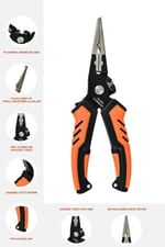 Makas ve Penseler Fujin Darksea Pliers Balıkçı Pensesi