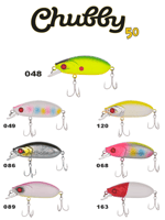 FUJIN Fujin Chubby 50S 7gr 50mm Maket Balık - 163 UV RED HEAD Maket Yemler