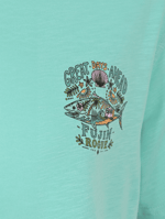 FUJIN Fujin S26 Hawaii T-Shirt Mint  Balıkçı Giyim