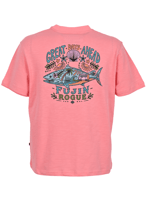 FUJIN Fujin S26 Hawaii T-Shirt Somon Balıkçı Giyim