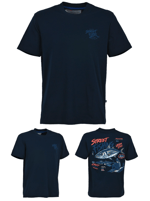 FUJIN Fujin S26 Street Fishing T-Shirt Dark Navy  Balıkçı Giyim