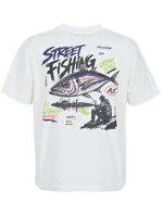 FUJIN Fujin S26 Street Fishing T-Shirt Ecru  Balıkçı Giyim
