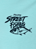 FUJIN Fujin S26 Street Fishing T-Shirt Turquoise Balıkçı Giyim