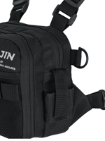FUJIN Fujin Tactical Vest Black Balıkçı Çantası Çanta ve Kutular