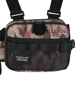 FUJIN Fujin Tactical Vest Brown Camo Balıkçı Çantası Çanta ve Kutular