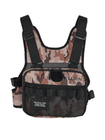 FUJIN Fujin Tactical Vest Brown Camo Balıkçı Çantası Çanta ve Kutular