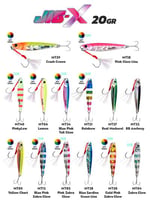 Fujin Jig-X 20gr Light Jigging Jig Yem