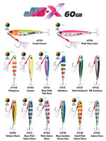 Jig Yemler Fujin Jig-X 60gr Shore Jigging Jig Yem - MT22 BB ANCHOVY