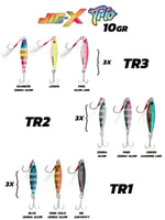 Jig Yemler Fujin Jig-X Trio 3lü Micro Jig 10gr