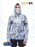 Balıkçı Giyim Fujin Pro Angler S24 Buff&Hoodie Black Fish - XL