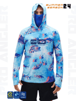 Balıkçı Giyim Fujin Pro Angler S24 Buff&Hoodie Echo Fish - M