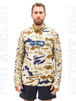 Balıkçı Giyim Fujin Pro Angler S24 Buff&Hoodie Natural Camo - XL
