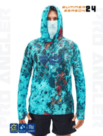 Balıkçı Giyim Fujin Pro Angler S24 Buff&Hoodie Reef - 2XL
