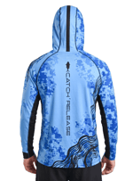 Fujin Relax S26 T-Shirt Buff&Hoodie Blue Black  Balıkçı Giyim