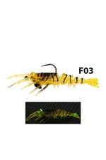 Silikon Yemler Fujin Shrimper 75mm 8.5gr Silikon Karides - F01 JELLY