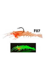 Silikon Yemler Fujin Shrimper 75mm 8.5gr Silikon Karides - F01 JELLY
