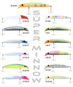Maket Yemler Fujin Süper Minnow 11.5cm 18gr Maket Balık