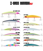 Maket Yemler Fujin Z-Bass Minnow 125F 21gr Maket Balık
