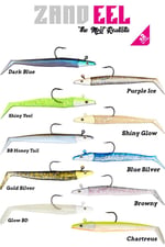 Silikon Yemler Fujin Zand Eel 11cm 7gr-14gr Double Body+Head Silikon Balık