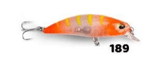 Maket Yemler Fujin Ziggy 50mm 3.6gr LRF Maket Balık