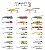 Maket Yemler Fujin Ziggy 70mm 9.6gr Sinking LRF Maket Balık - 068