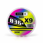 ICON-IC NEO 836 Plus X9 Multicolor 300m İp Misina - 0.10 MM İp Misinalar