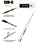 Spin Kamışları ICON-IC Wave 210 cm 7-28 gr Spin Kamışı