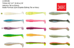 Silikon Yemler Lucky John Tioga Fat 3.9'' (9.91 cm) 5P Silikon Yem