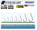 OWNER 4170 BC AKI LIGHT Tekli İğneler